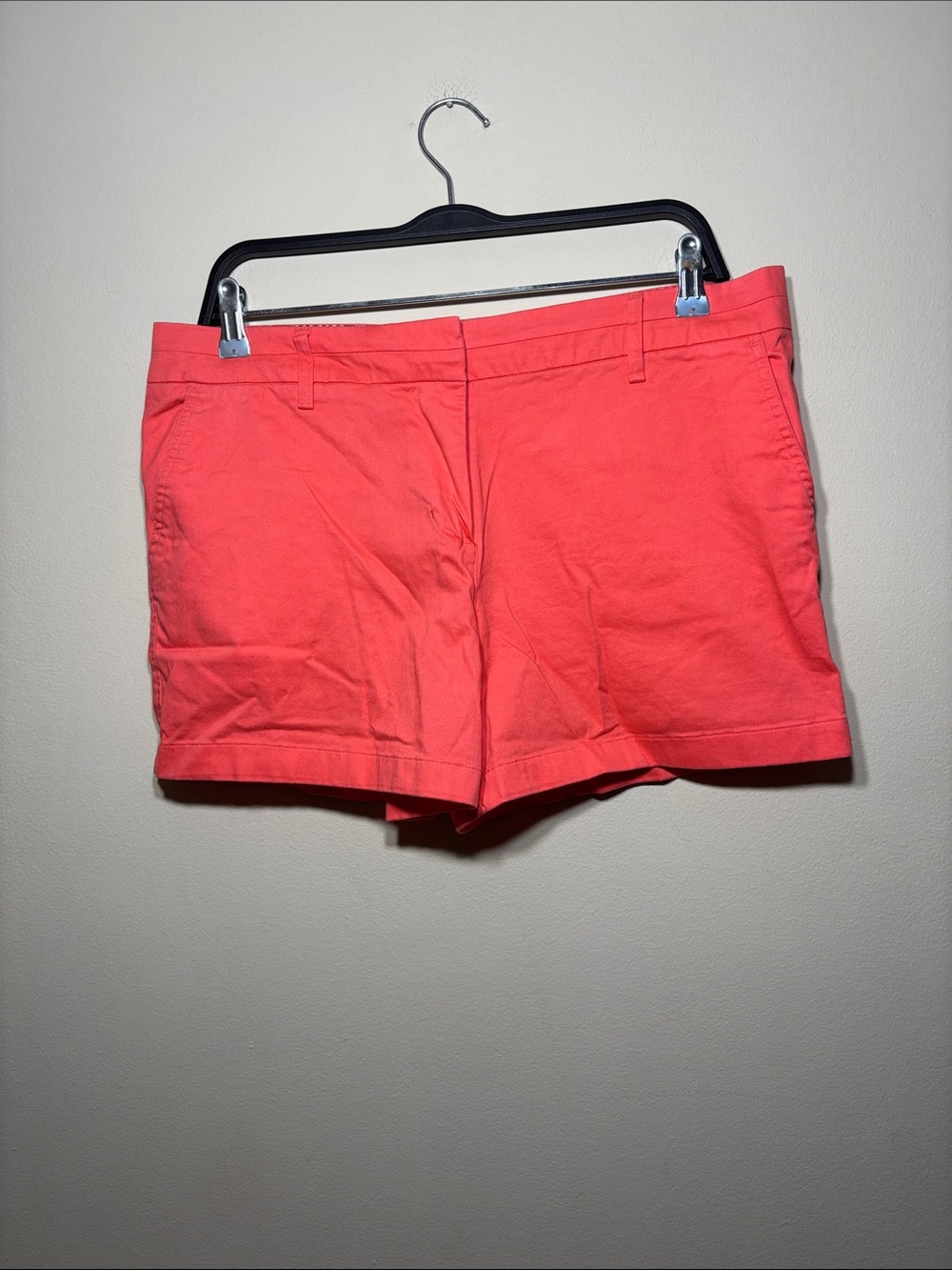 Cambridge Dry Goods Coral Pink Chino Shorts
